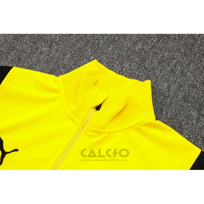 Tuta da Track di Giacca Borussia Dortmund 2023-2024 Giallo